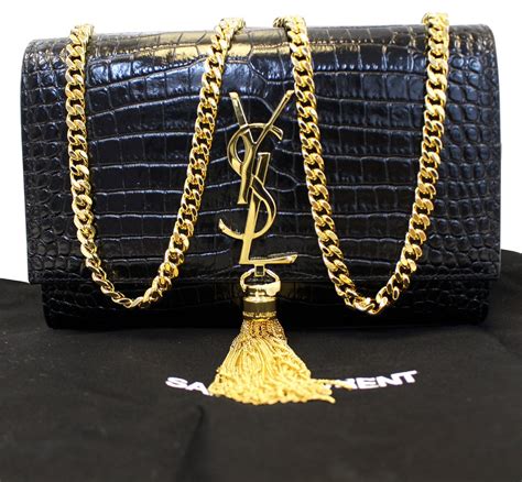 ysl clutch bags|ysl crocodile clutch.